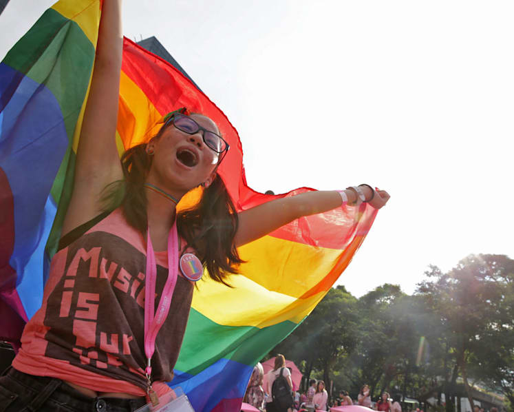 Pink Dot supporters turn up in force despite tighter security measures