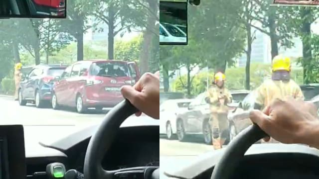 AYE九车连环车祸 六旬男子受伤送院