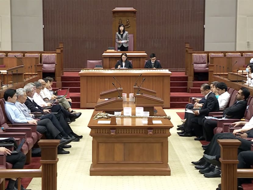 A photo of parliament in session on July 4, 2023.