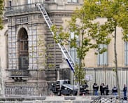 How a German freight lift became an unexpected social media star in the Louvre heist How a German freight lift became an unexpected social media star in the Louvre heist