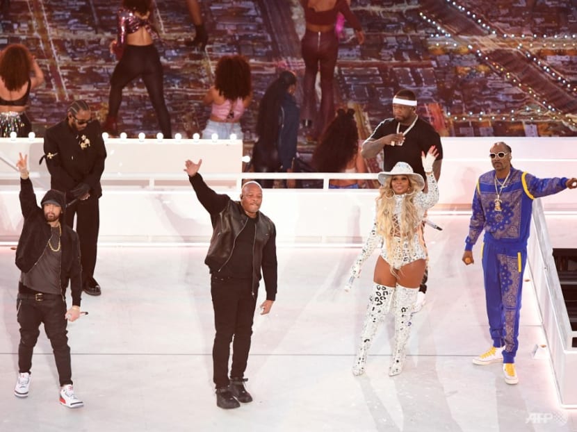 How long is the halftime show sale