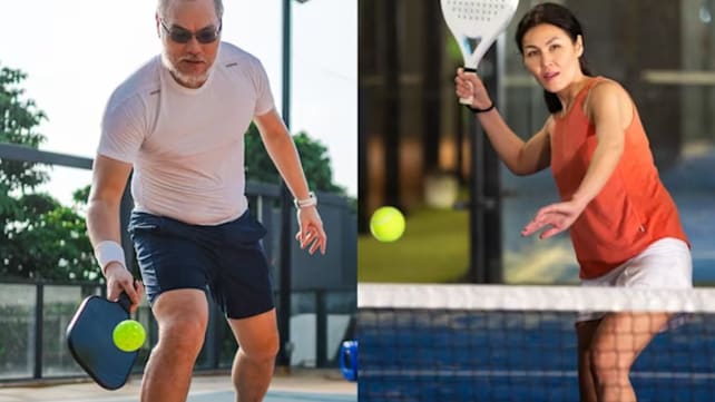 Padel dan pickeball, apa bedanya? Tips agar tak salah pilih raket, bola, dan lapangan