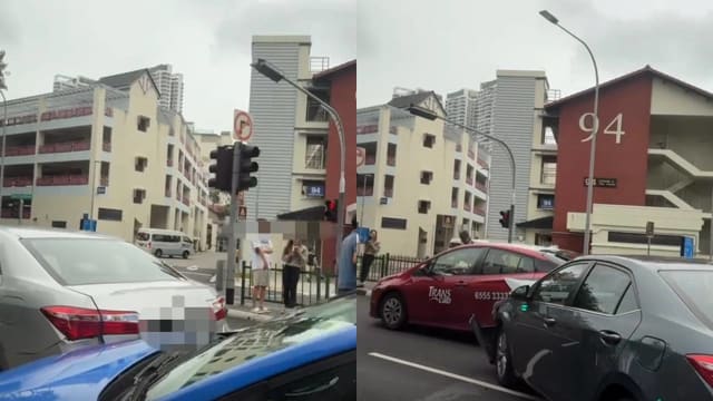 大巴窑车祸涉及五车 两人受伤一送院