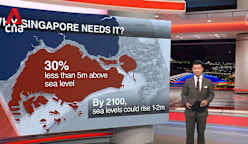 Singapore investing another S$135m in research for coastal protection, flood resilience