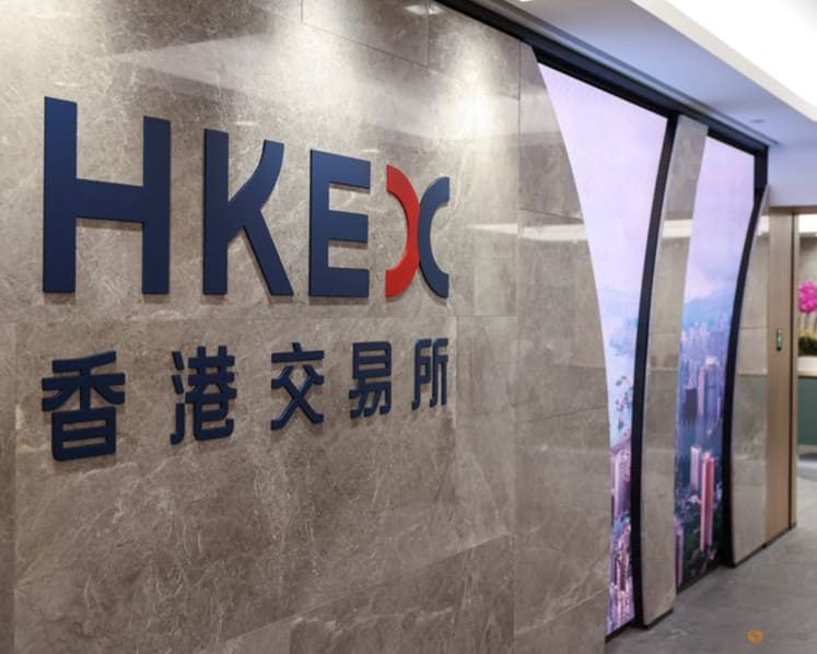 Hong Kong exchange's first-half profit jumps nearly 40% to record 