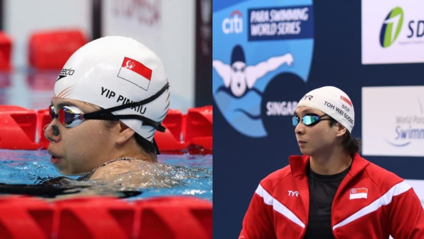 Perenang Paralimpik SG Yip Pin Xiu, Toh Wei Soong ingin menang pingat di Paralimpik Paris 2024