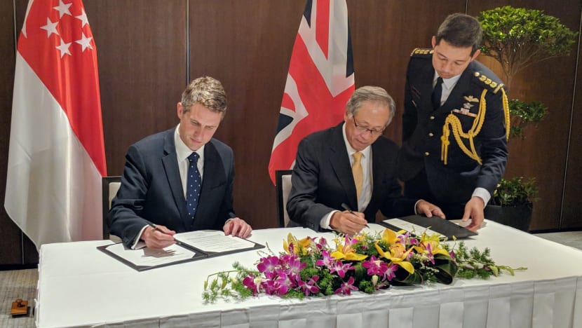 Singapore signs defence pacts with UK, Germany