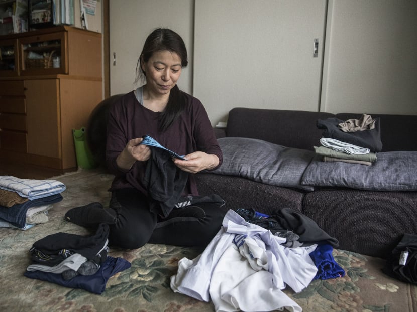 Ms Orie Ikeda, a single mother of two, managed to get on a government training course that helped her secure one of the lowest-paid jobs in Japan: Looking after the nation's growing cohorts of elderly.