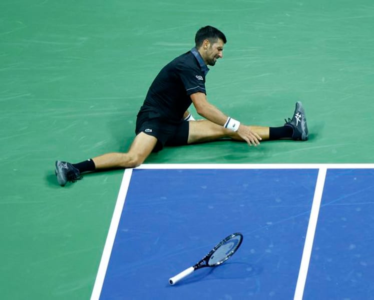 Ailing Djokovic stunned in US Open first round by Navone
