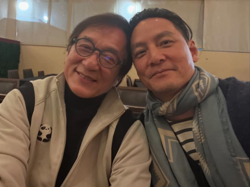 American actor Daniel Wu spent Chinese New Year with Jackie Chan after not seeing each other for 6 years