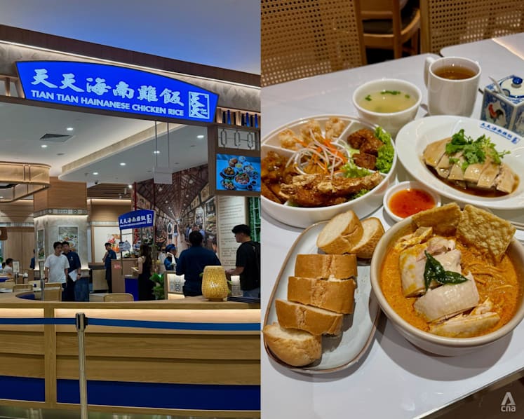 Tian Tian Chicken Rice now has a flagship eatery at Jewel Changi Airport, with new chicken curry