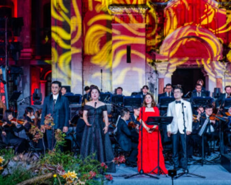 The 13th Bailu Sino-French Classical Music Art Season Opens in China's Pengzhou