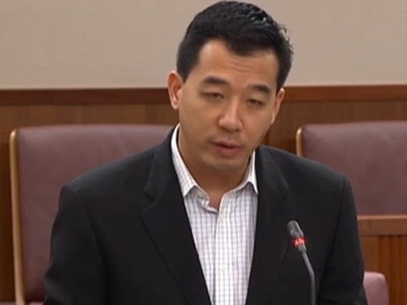 Nominated Member of Parliament Nicholas Fang will not be seeking a second term in Parliament. Photo: Channel NewsAsia