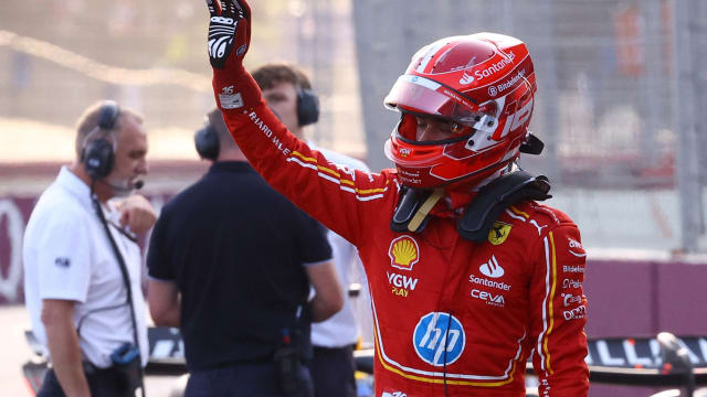 F1阿塞拜疆大奖赛：法拉利车手勒克莱尔 连续四年取得杆位