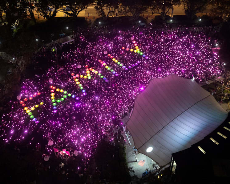 Thousands gather for first Pink Dot LGBTQ rally since repeal of Section 377A