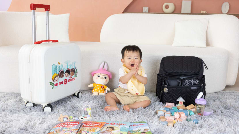What will be in the SG60 Baby Gift? Trolley bag, toys and practical items What will be in the SG60 Baby Gift? Trolley bag, toys and practical items