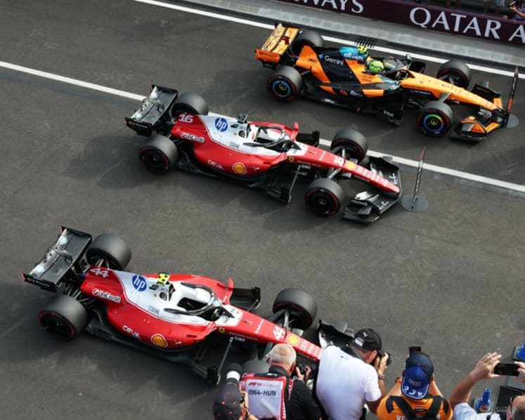 Norris takes Hungary pole as Mercedes domination ends