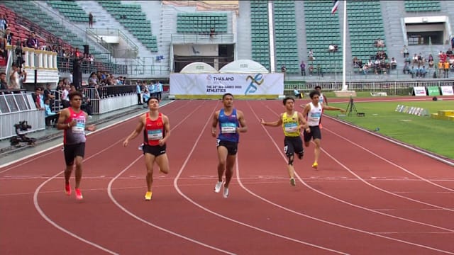 马克路易斯再刷新全国纪录 顺利闯进200米短跑大决赛