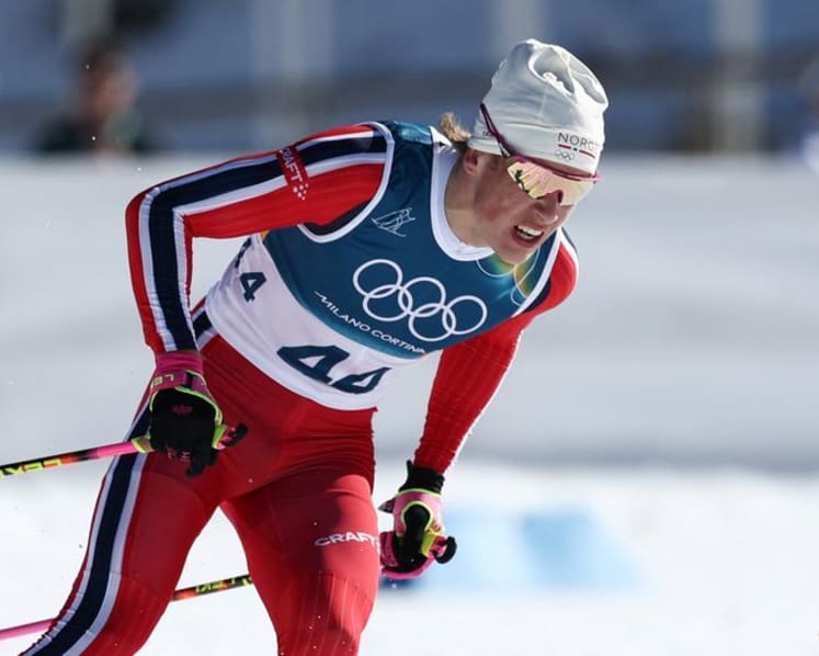 Crosscountry-Klaebo wins eighth gold, ties record for Winter Olympic titles