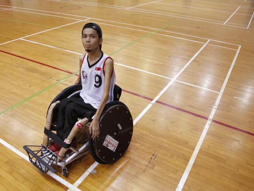 Singapore wheelchair rugby athletes at home in rough sport