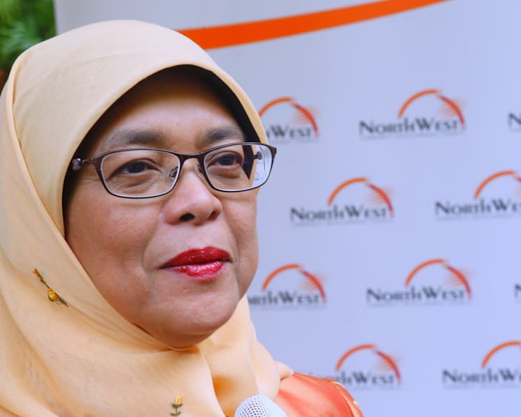Halimah expresses concern over fake Facebook account