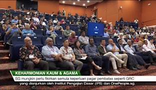 Keharmonain Kaum & Agama - SG mungkin tidak lagi perlu pagar pembatas politik, namun bukan sekarang