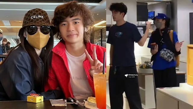 赴澳洲陪Lucas开学　张柏芝母子家具店购物，默契十足引关注