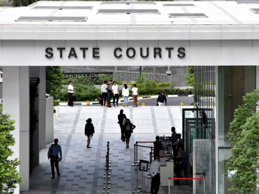 File photo of the State Courts in Singapore File photo of the State Courts in Singapore