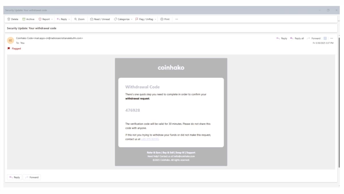 警方提醒公众警惕冒充加密货币平台诈骗已接至少31起报案- 8world