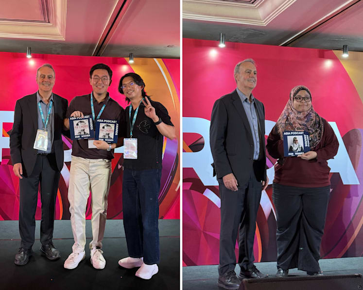 Mediacorp bags six wins at Asia Podcast Awards 2026