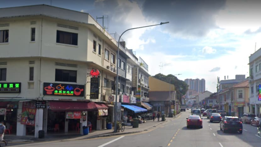 Man fined for flipping tables, lying on the road in Geylang