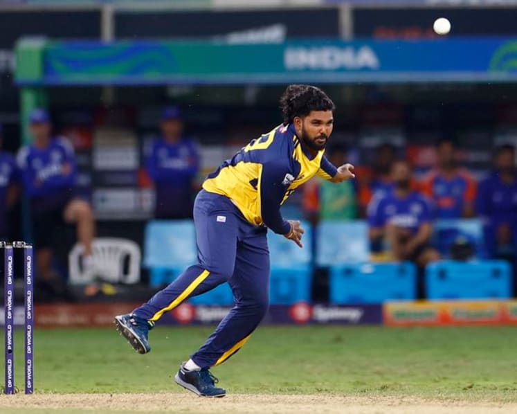 Sri Lanka's Hasaranga ruled out of T20 World Cup due to injury