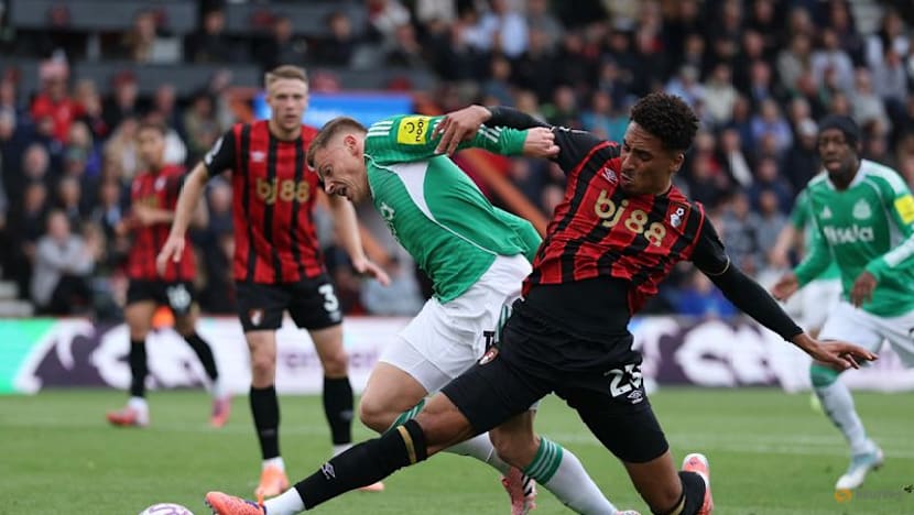 Newcastle held to third straight away draw at Bournemouth
