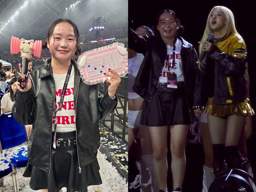 This Blackpink fan got to sing with Rose on stage during the K-pop group&rsquo;s recent Singapore concert