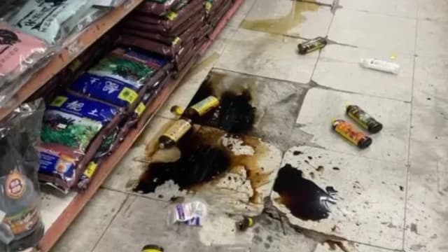 台东5.2级地震 商场货架摇晃商品掉满地