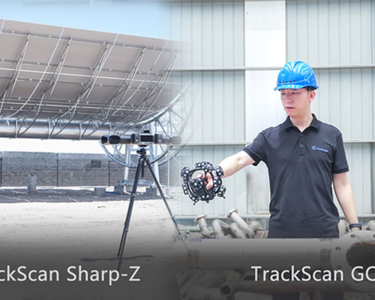 SCANOLOGY Sets New Benchmarks in Large-Scale and Portable 3D Measurement with TrackScan Sharp-Z and TrackScan GO
