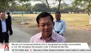 Myanmar's military-backed party set for landslide win in widely criticised election