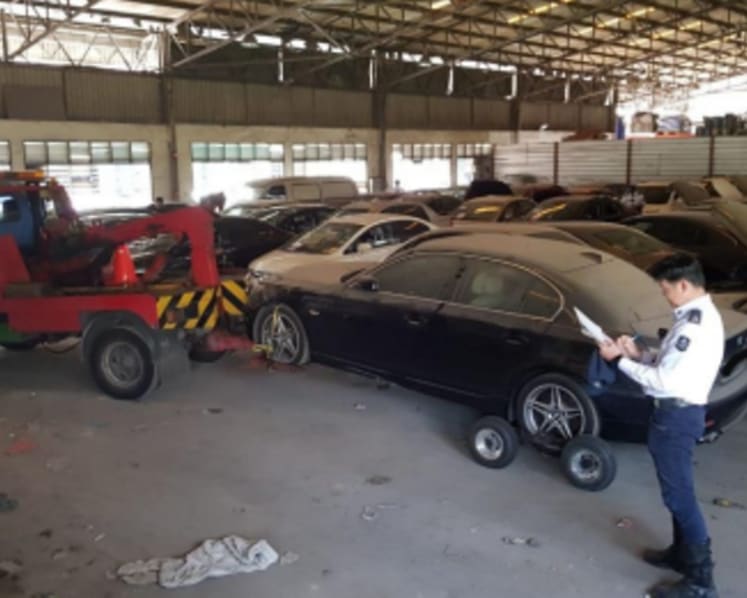LTA seizes 120 deregistered vehicles in sting operation