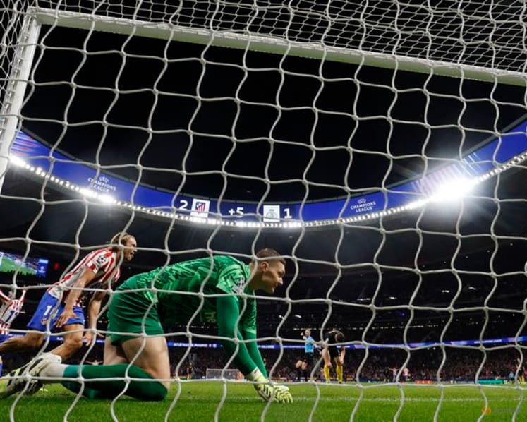Atletico Madrid beat Union Saint-Gilloise in Champions League victory
