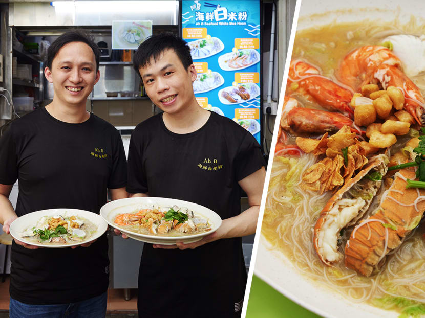 Edmund Chen & Chen Xi “Big Fans” Of Under-The-Radar Seafood White Bee Hoon Stall In Golden Mile