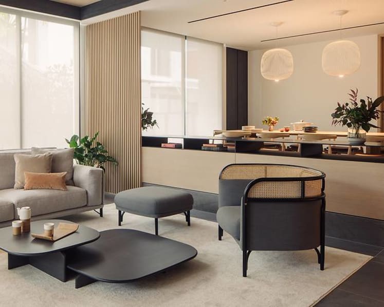 A Singapore house with a minimalist interior that keeps clutter at bay