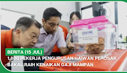 BERITA (15 Jul) | 1,800 pekerja pengurusan haiwan perosak bakal raih kenaikan gaji mampan