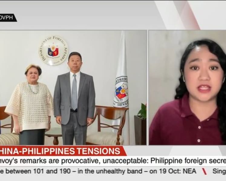 Philippines summons Chinese ambassador who said Beijing could 'easily win' confrontation