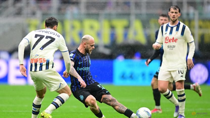 Inter held to 1-1 draw by Atalanta as title race remains open