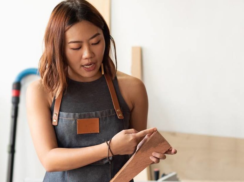 This Singaporean female carpenter turns wood into chic bags and jewellery This Singaporean female carpenter turns wood into chic bags and jewellery