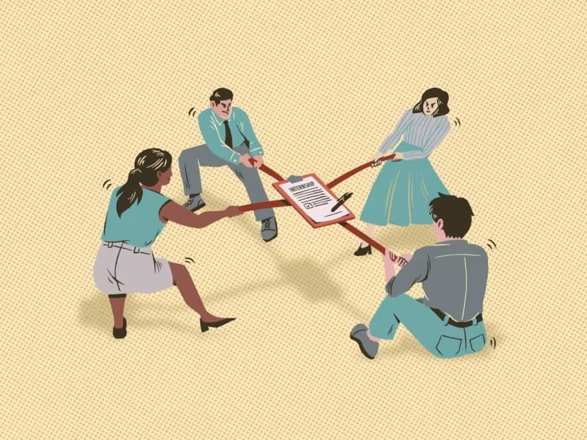 The Big Read: Fuelled partly by youths' anxiety, the internship rat race has unintended effects The Big Read: Fuelled partly by youths' anxiety, the internship rat race has unintended effects