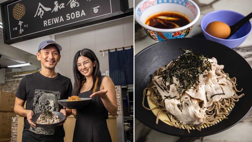 Japanese Couple Opens Hawker Stall Selling Fresh Soba Made On-Site Japanese Couple Opens Hawker Stall Selling Fresh Soba Made On-Site