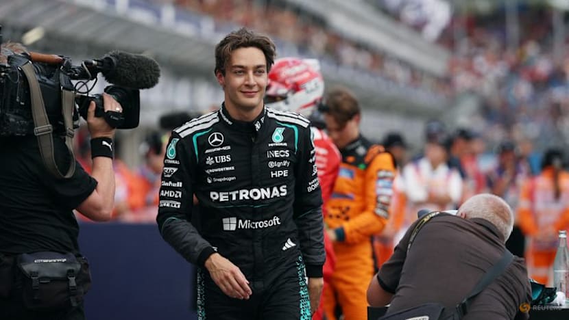 Russell surprised by 'amazing' Mercedes car after taking pole in Australia