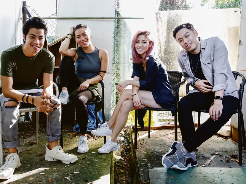 The Sam Willows (L-R): Benjamin Kheng, Sandra Riley Tang, Narelle Kheng and Jonathan Chua. Photo: Damien Teo/TODAY The Sam Willows (L-R): Benjamin Kheng, Sandra Riley Tang, Narelle Kheng and Jonathan Chua. Photo: Damien Teo/TODAY