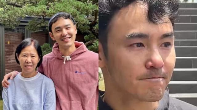憔悴现身母亲告别式　阮经天眼眶泛泪强忍丧母悲痛